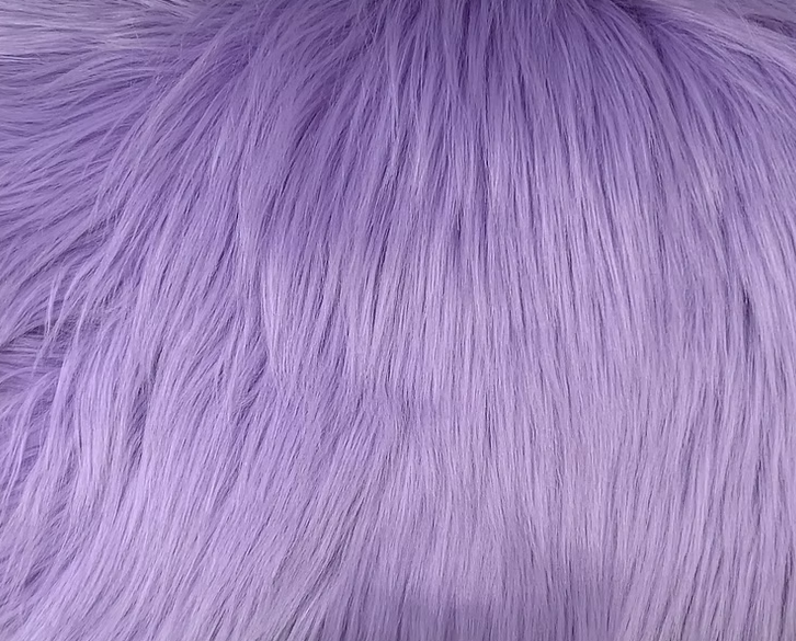 Lavender Luxury Shag Faux Fur - Howl Fabrics