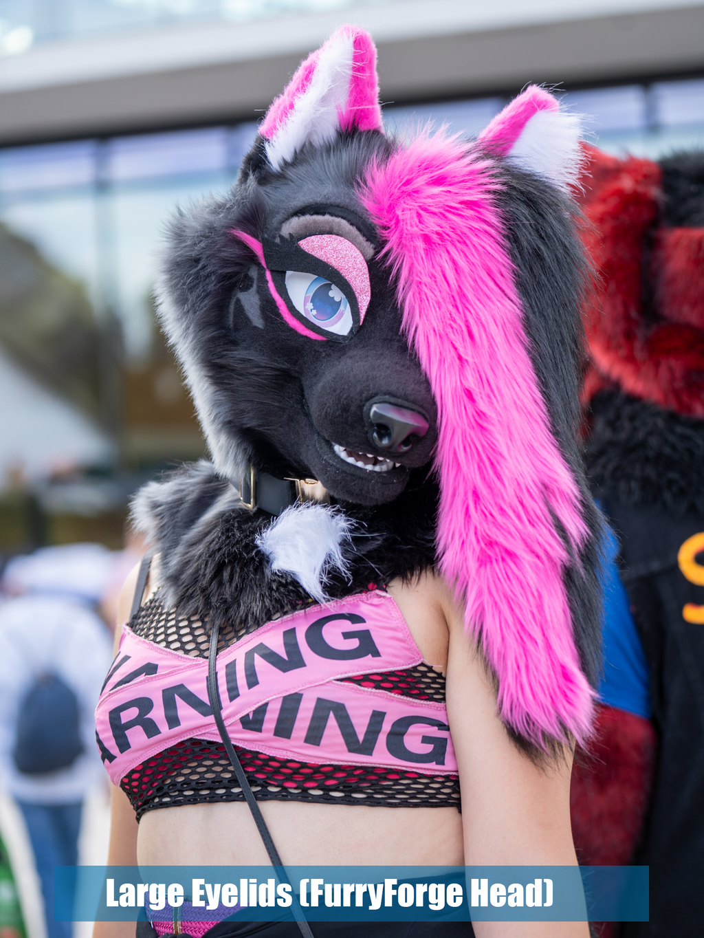 Fursuit Glitter Eyelids - Fits Most Fursuits