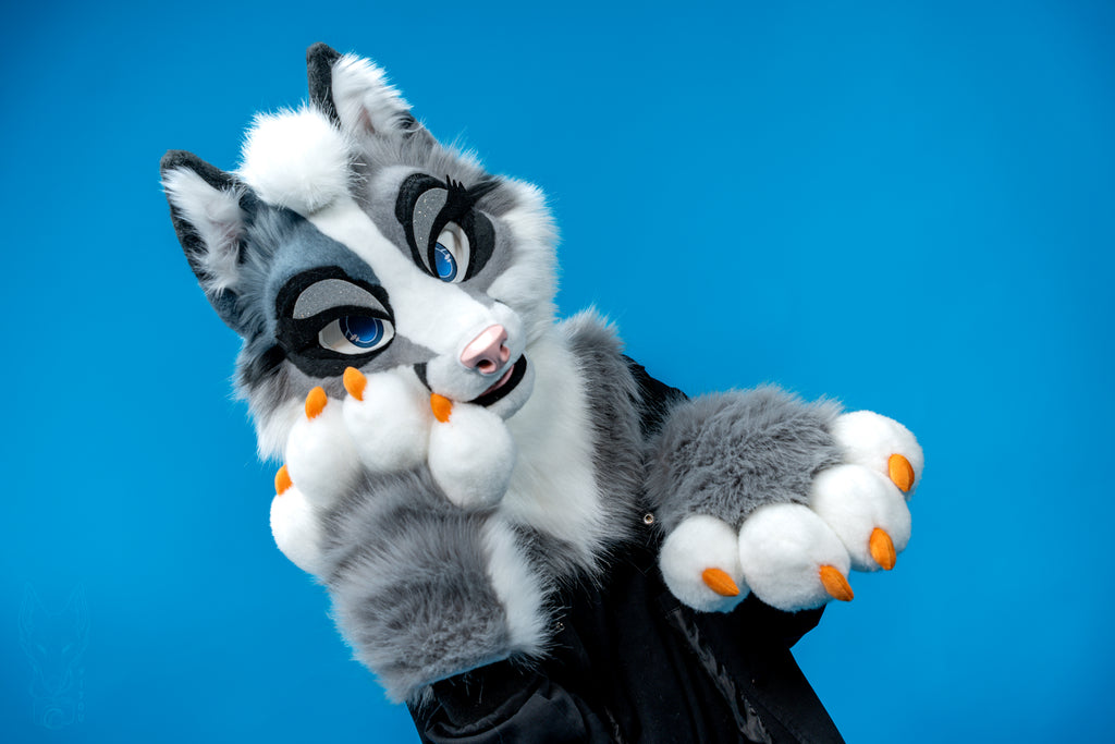 Winter Fox Fursuit Partial - Yuki