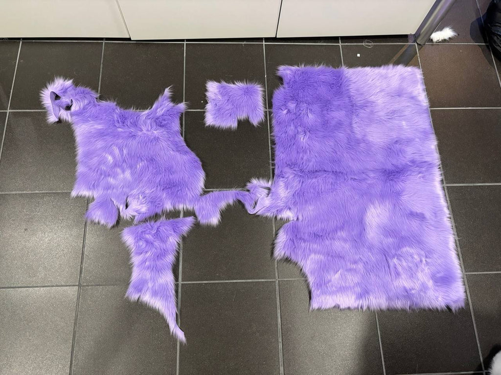 Lavender Luxury Shag Faux Fur - Howl Fabrics