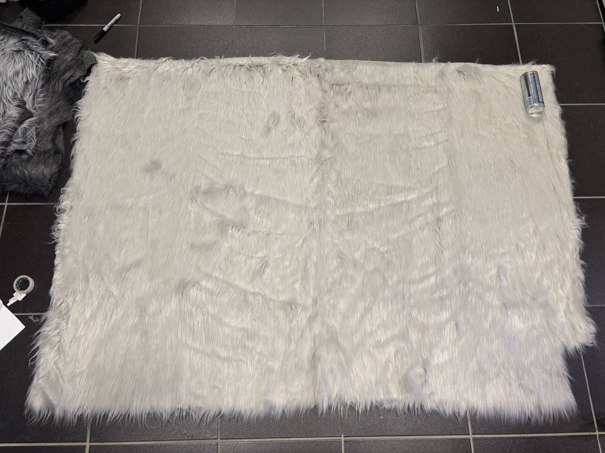 Oyster Luxury 60mm Shag Pile  - mohairbearmakingsupplies.co.uk